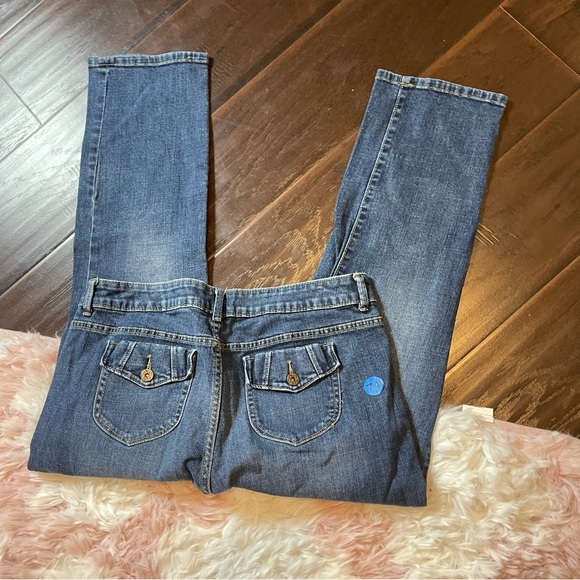 Simply Vera Vera Wang straight leg jeans women size 12 - Picture 3 of 3